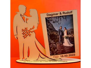 Bilderrahmen Hochzeit